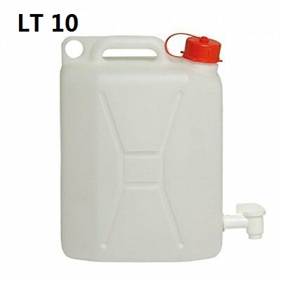 [8010710001169] TANICA PLASTICA LT.10 RUBINETO