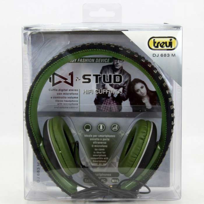 [8011000032795] DJ 683 M CUFFIA FASHION+MICROFONO
