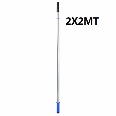 [8011666007366] MANICO TELESCOPICO ALLUMINIO 2X200 MT.4