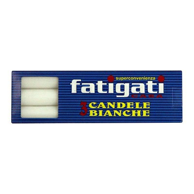 [8011690239450] CANDELE BIANCHE 3PZ.