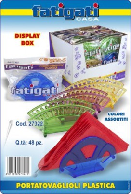 [8011690273225] PORTATOVAGLIOLI PLASTICA