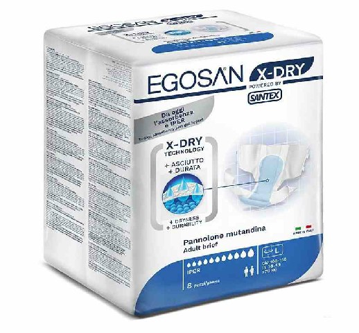 [8011809017764] EGOSAN PANNOLONE MUTANDINA 8PZ  M