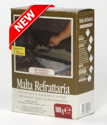[8012760960137] MALTA REFRATTARIA PER ALTE TEMPERATURE IN POLVERE