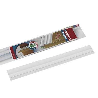 [8014846009013] PARASPIFFERI PORTA DOUBLE ADESIVO IN PVC 1M BIANCO