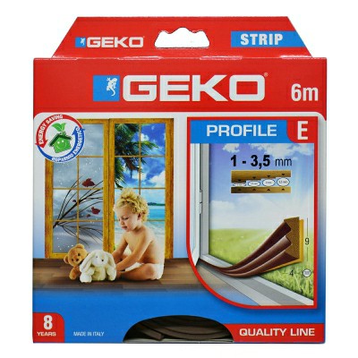 [8014846100062] PARAFREDDO ADESIVO GOMMA 6M 4X9MM PROFILO E MARRON