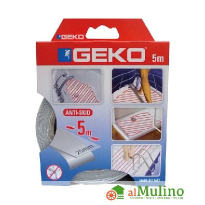 [8014846519819] NASTRO ADESIVO ANTISCIVOLO H MM 25 X 5 M BIANCO