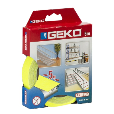 [8014846519857] NASTRO ADESIVO ANTISCIVOLO 25MMX5M FLUORESCE