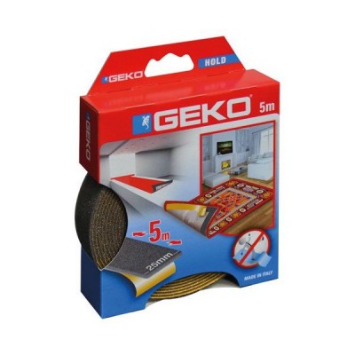 [8014846521003] NASTRO ADESIVO ANTISCIVOLO PER TAPPETI 25MMX5M