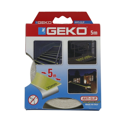 [8014846521010] NASTRO ADESIVO ANTISCIVOLO 25MMX5M FOSFORESCEN