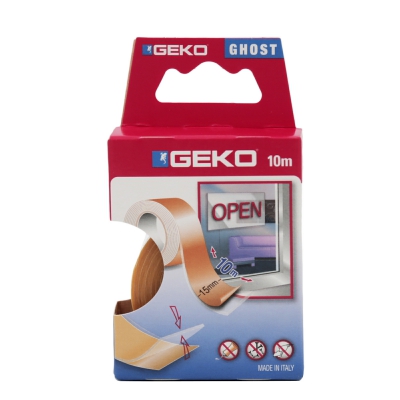 [8014846530043] NASTRO BIADESIVO GHOST 15MMX10M TRASPARENTE