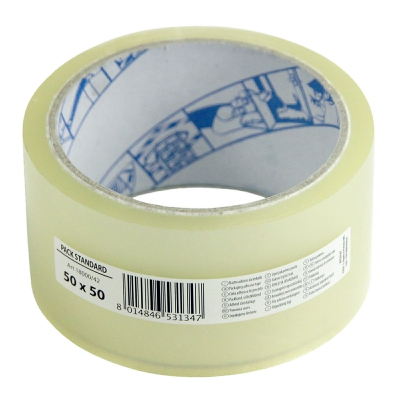 [8014846531347] NASTRO IMBALLO NOISE MM 50 X 50 Y TRASPARENTE CON