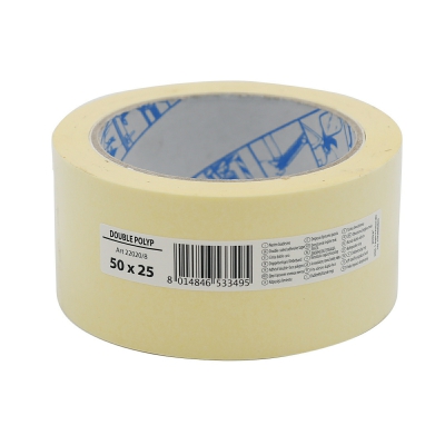 [8014846533495] NASTRO BIADESIVO PLP MM 50 X 25 Y CON ETICHETTA LA