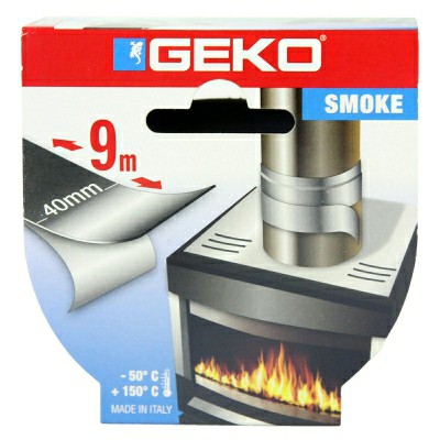 [8014846940125] NASTRO ADESIVO SMOKE ALLUM ALTA TEMP 40MMX9M MARRO