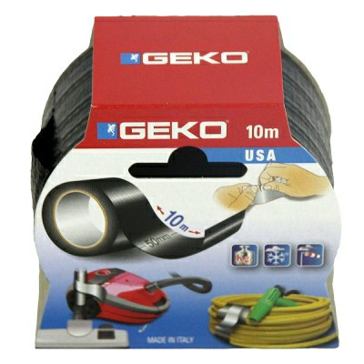 [8014846950131] NASTRO TELATO USA 50MMX10M NERO CON GUAINA