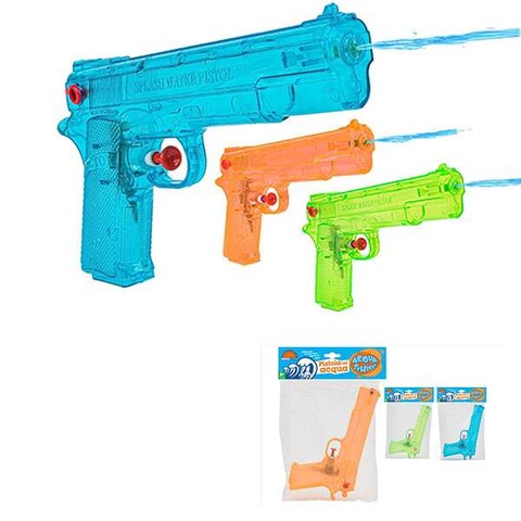 [8014966409397] PISTOLA AD ACQUA 3COL. 20CM