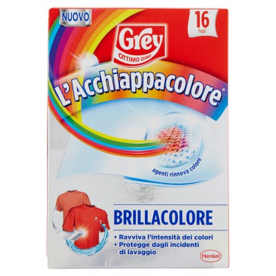 [8015100572281] GREY ACCHIAPPA/BRILLACOLORE 16 FOGLI