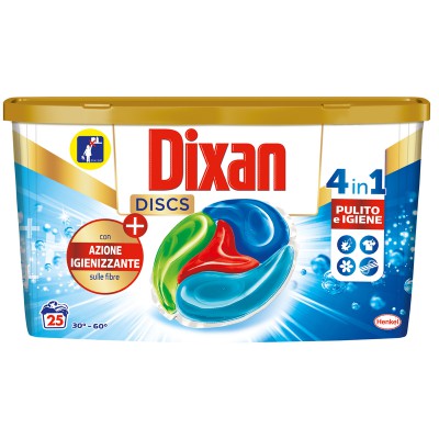 [8015100574971] DIXAN DISCS 25 PPZ. PULITO E IGIENE