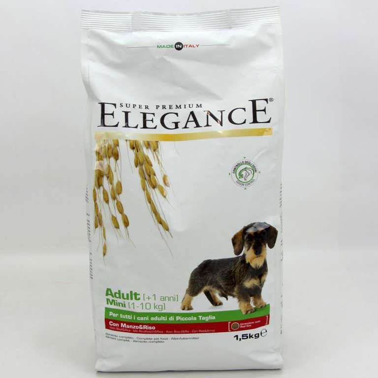 [8015699914141] ELEGANCE DOG AD.MINI MANZO RISO KG.1.5