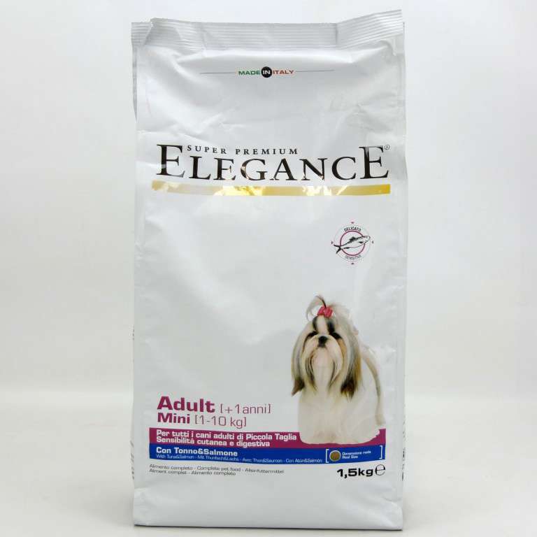 [8015699914165] ELEGANCE DOG AD.MINI TONNO SALMONE KG.1,5