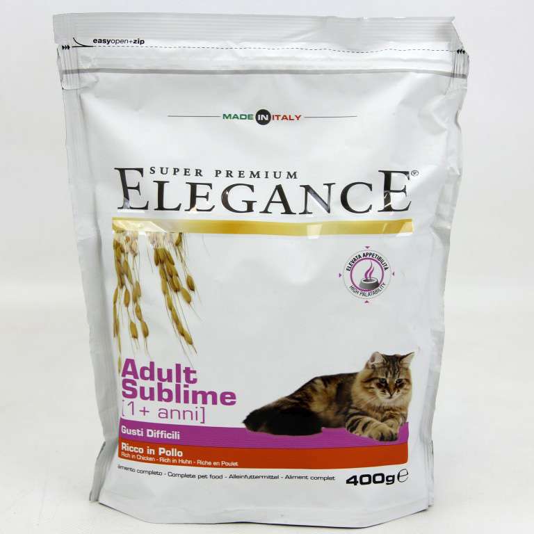 [8015699914257] ELEGANCE CAT ADULT SUBLIME POLLO GR.400