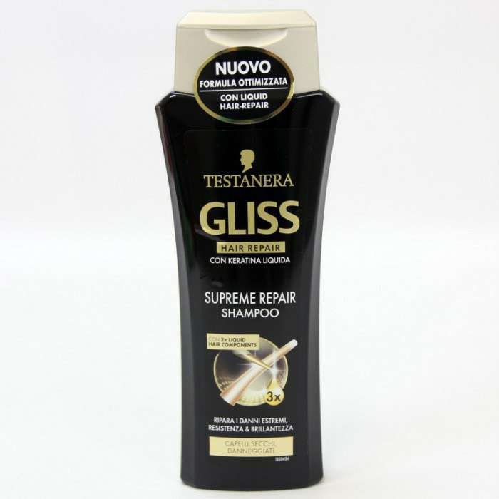[8015700151145] GLISS SHAMPOO 250ML TOTAL REPAIR