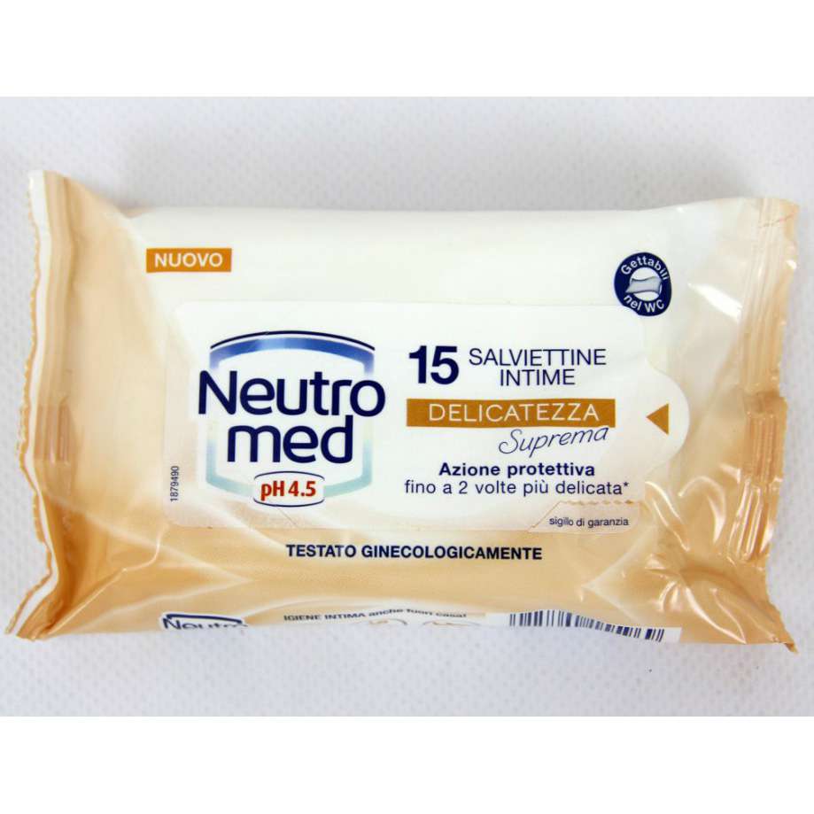 [8015700155969] NEUTROMED SALVIETT. INTIME DELICATE 15PZ