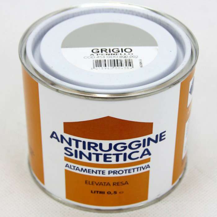 [8015960004304] ANTIRUGGINE SINTETICA GRIGIO 500ML