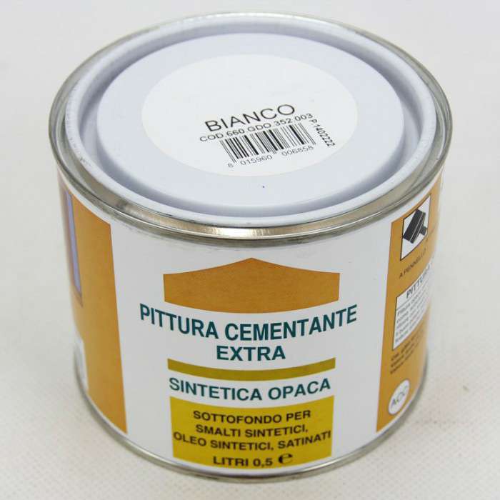 [8015960006858] PITTURA CEMENTANTE BIANCO 500ML