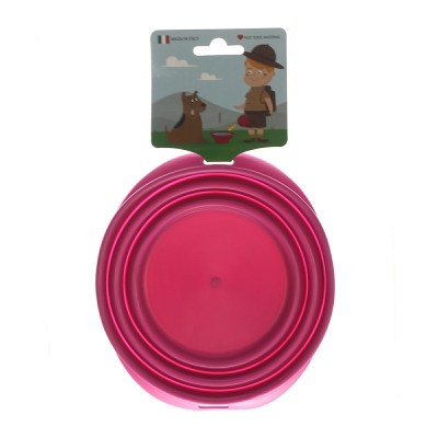 [8016040100480] CIOTOLA CANI GATTI PIEGHEVOLE SQUEEZE GRAN D16,5CM