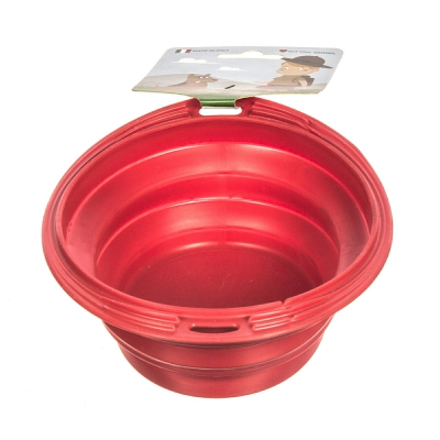 [8016040100831] CIOTOLA CANI GATTI PIEGH OVALE SQUEEZE PICC 19CM