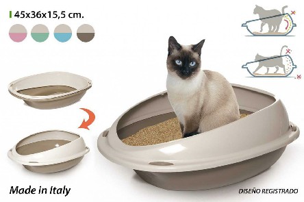 [8016040105300] LETTIERA SHUTTLE PER GATTI 45X36CM