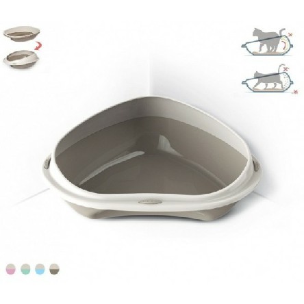 [8016040105355] LETTIERA SHUTTLE CORNER MEDIUM PER GATTI 49X40CM