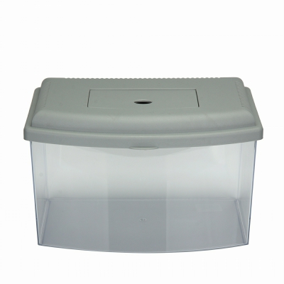 [8016040106369] ACQUARIO PESCI CON COPERCHIO 5,5L 28X20X17CM