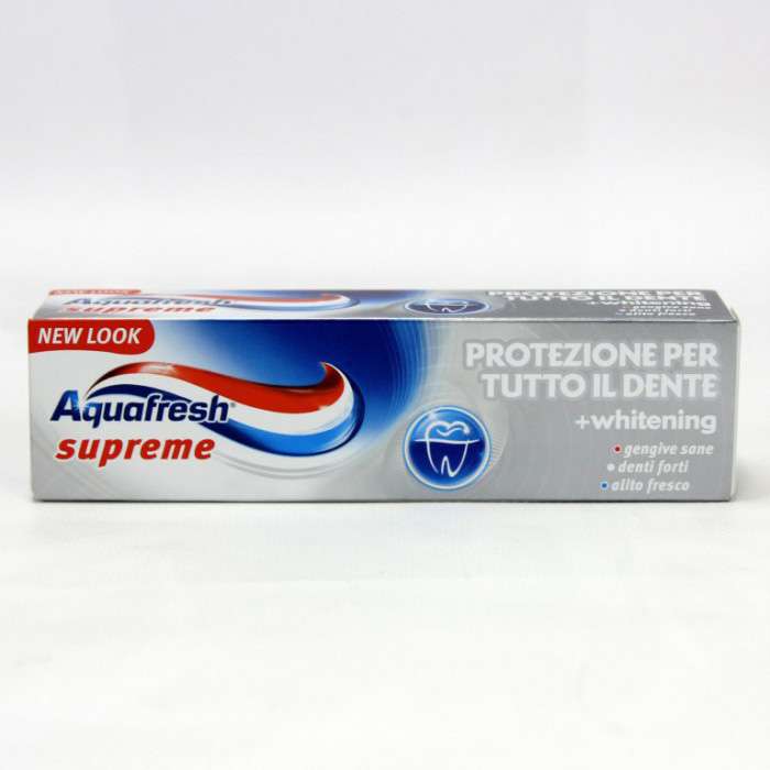 [8016825970703] AQUAFRESH 75ML SUPREME WHITENING
