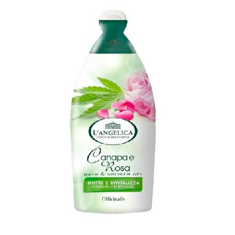 [8017331080115] L ANGELICA BAGNO 450ML CANAPA E ROSA