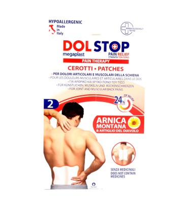 [8017990080150] DOLSTOP CEROTTI DOLORI LOMBAR. 2PZ
