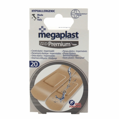 [8017990112448] MEGAPLAST CEROTTI PREMIUM 7X2 EMOSTAT 20PZ