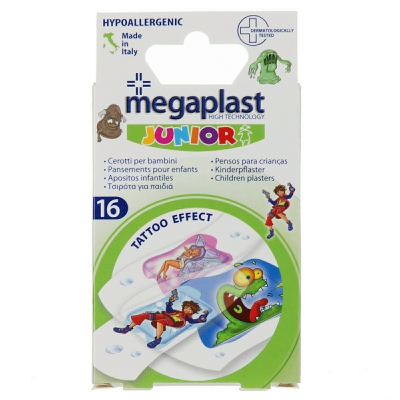 [8017990112479] MEGAPLAST CEROTTI TATTOO FANTASY 16PZ