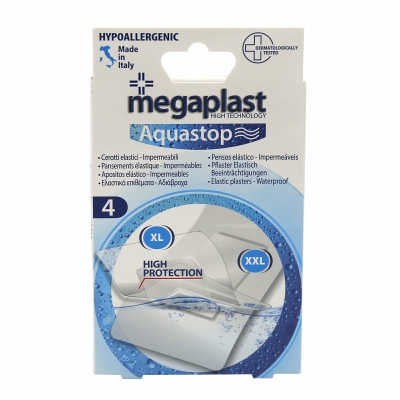 [8017990112653] MEGAPLAST CEROTTI RESISTENTI ALL ACQUA 4PZ