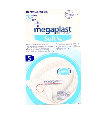 [8017990119201] MEGAPLAST COMPRESSE OCULARI STERILI 5PZ