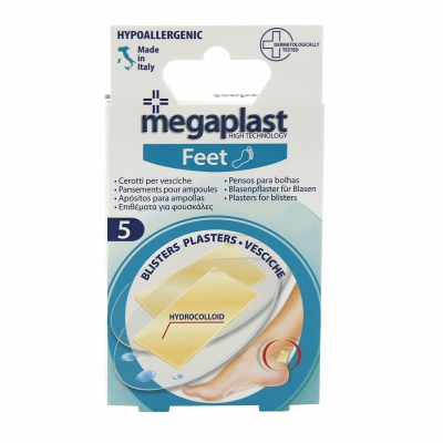 [8017990130503] MEGAPLAST CEROTTI HYDROCOLLOID 5PZ