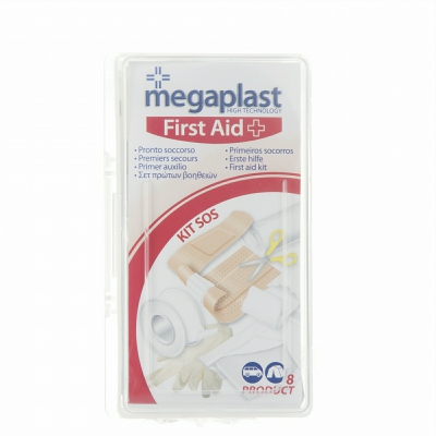 [8017990163853] MEGAPLAST KIT SOS PRONTO SOCCORSO 8 PZ