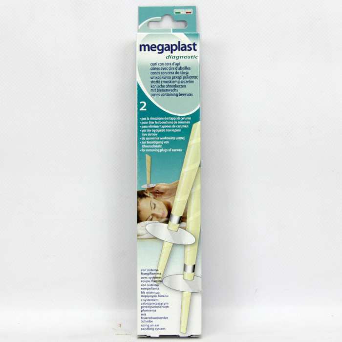 [8017990163891] MEGAPLAST ML 2 CONI AURICOLARI CERA