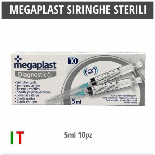[8017990163945] MEGAPLAST SIRINGHE STERILI 10PZ