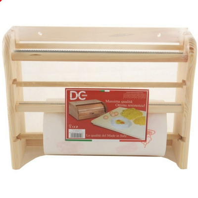 [8020900001107] P/ROTOLO A MURO LEGNO 3P. 33.5X25X10 CHIAR