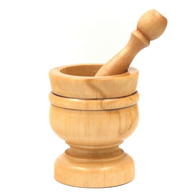 [8020900100251] MORTAIO PICCOLO LEGNO D9XH11,5CM