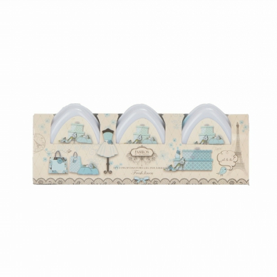 [8021785327450] S/3 PROFUM GEL ASS6FR 3XGR50