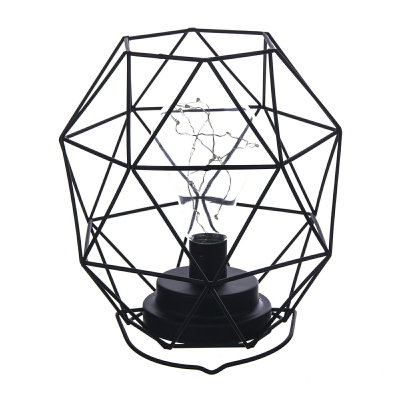 [8021785438842] LANTERNA FERRO LAMPAD 15LED D20XH21