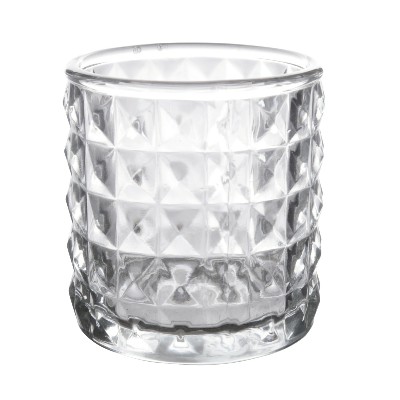 [8021785439436] P/CANDELA VETRO DIAM7XH7,5