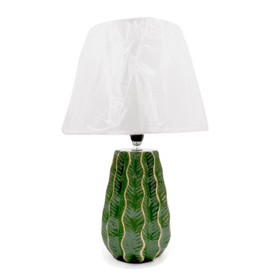 [8021785518186] LAMPADA CERAMICA CACTUS D25XH40CM
